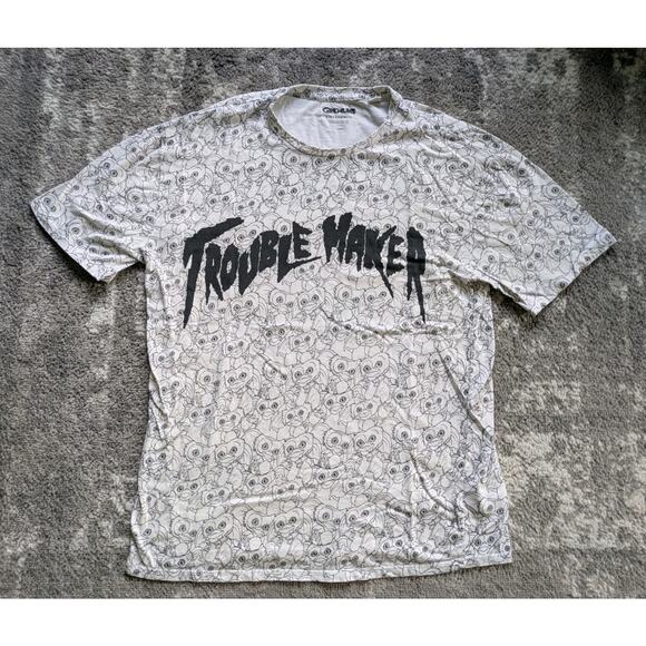 Elevenparis Men's GREMLINS Trouble Maker Gizmo All Over Print T-Shirt - Large - Picture 1 of 8